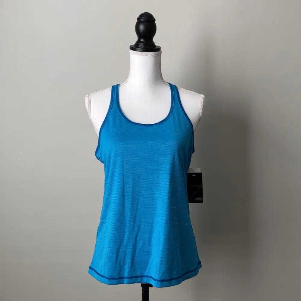 Z BY ZELLA | Blue Olympus Racer Back Tank Top - Image 13