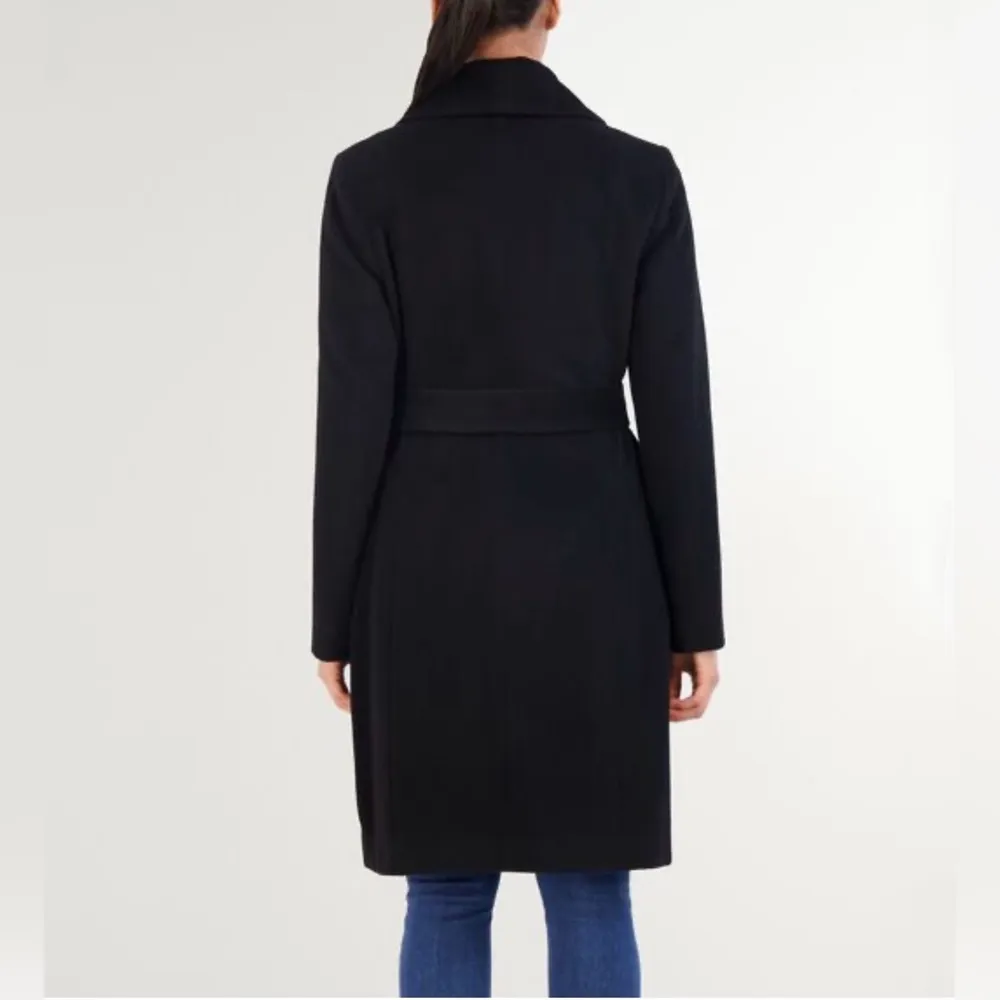Cole Haan Women's Belted Wrap Coat - Size: 10 - Image 3