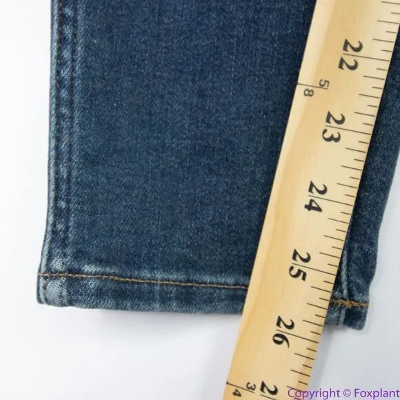 New Madewell Petite 10" High-Rise Skinny Jeans Marengo‎ Wash, 26P - Image 11
