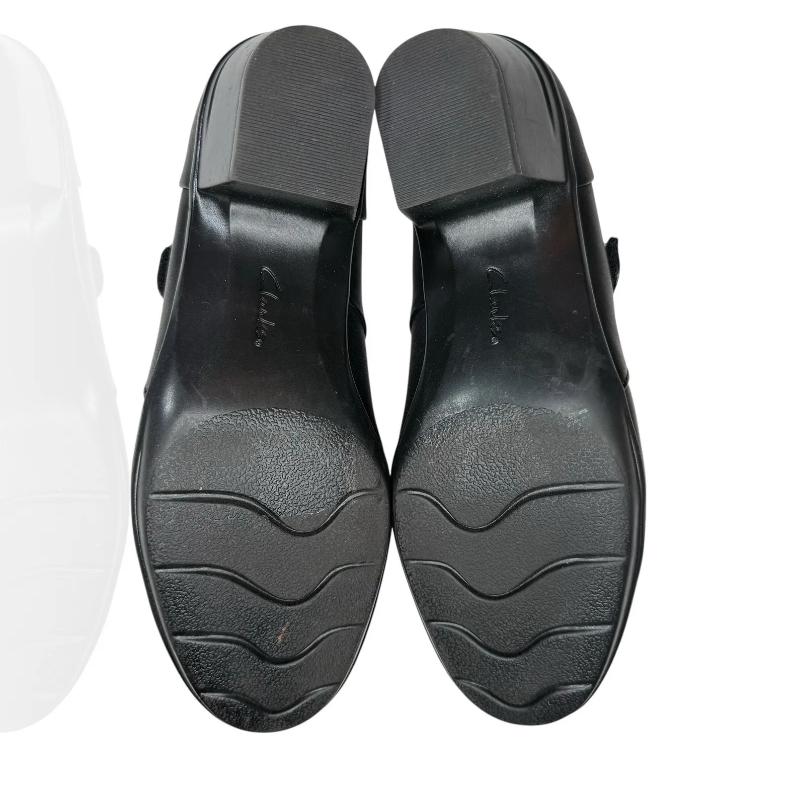 Clarks Collection Women's 8.5‎ Emslie Lulin Mary Jane Pumps Black Comfort Heels - Image 10