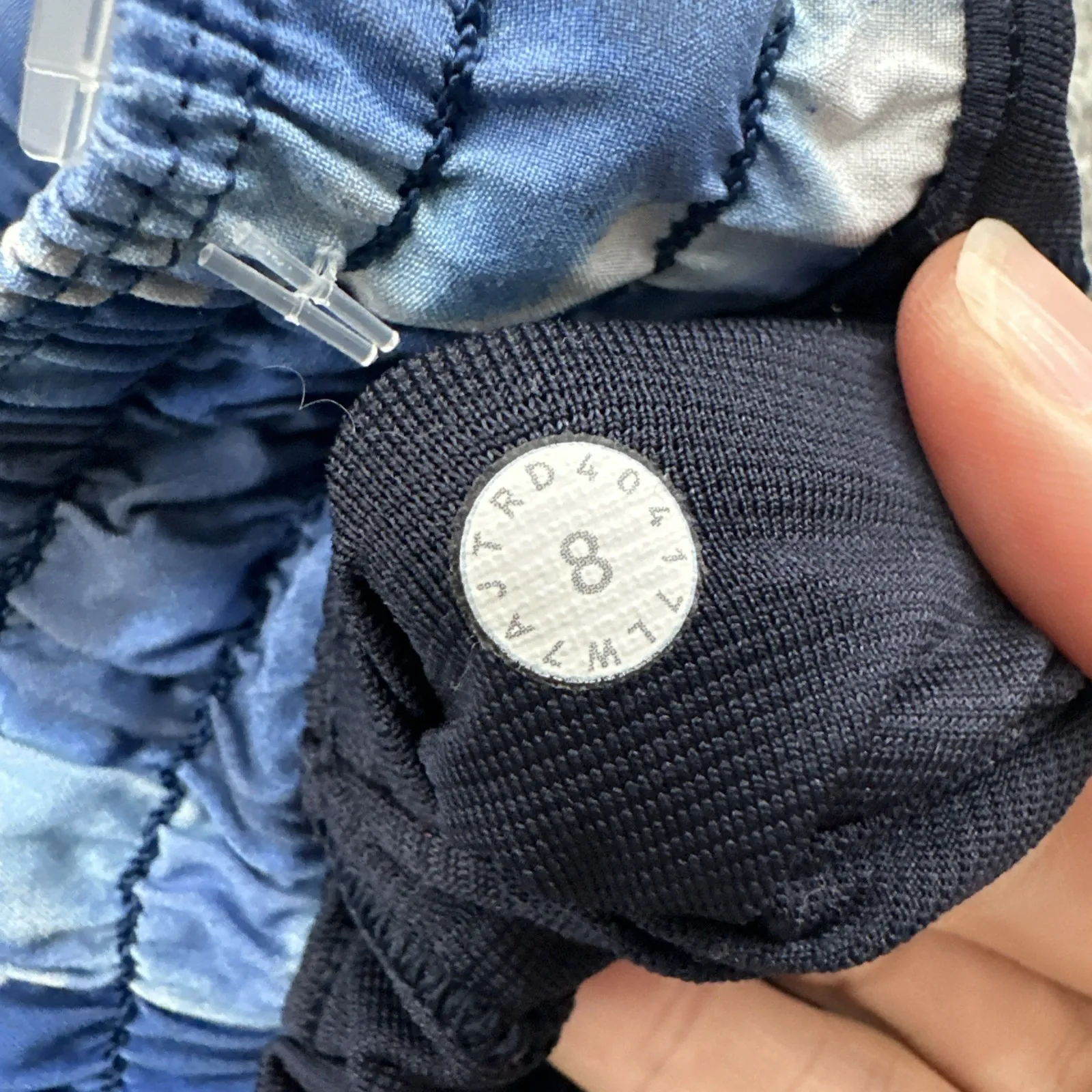 Lululemon Hotty Hot Shorts Low Rise 2.5" Mini Blush Blossom Athletic Gym Women 8 - Image 6