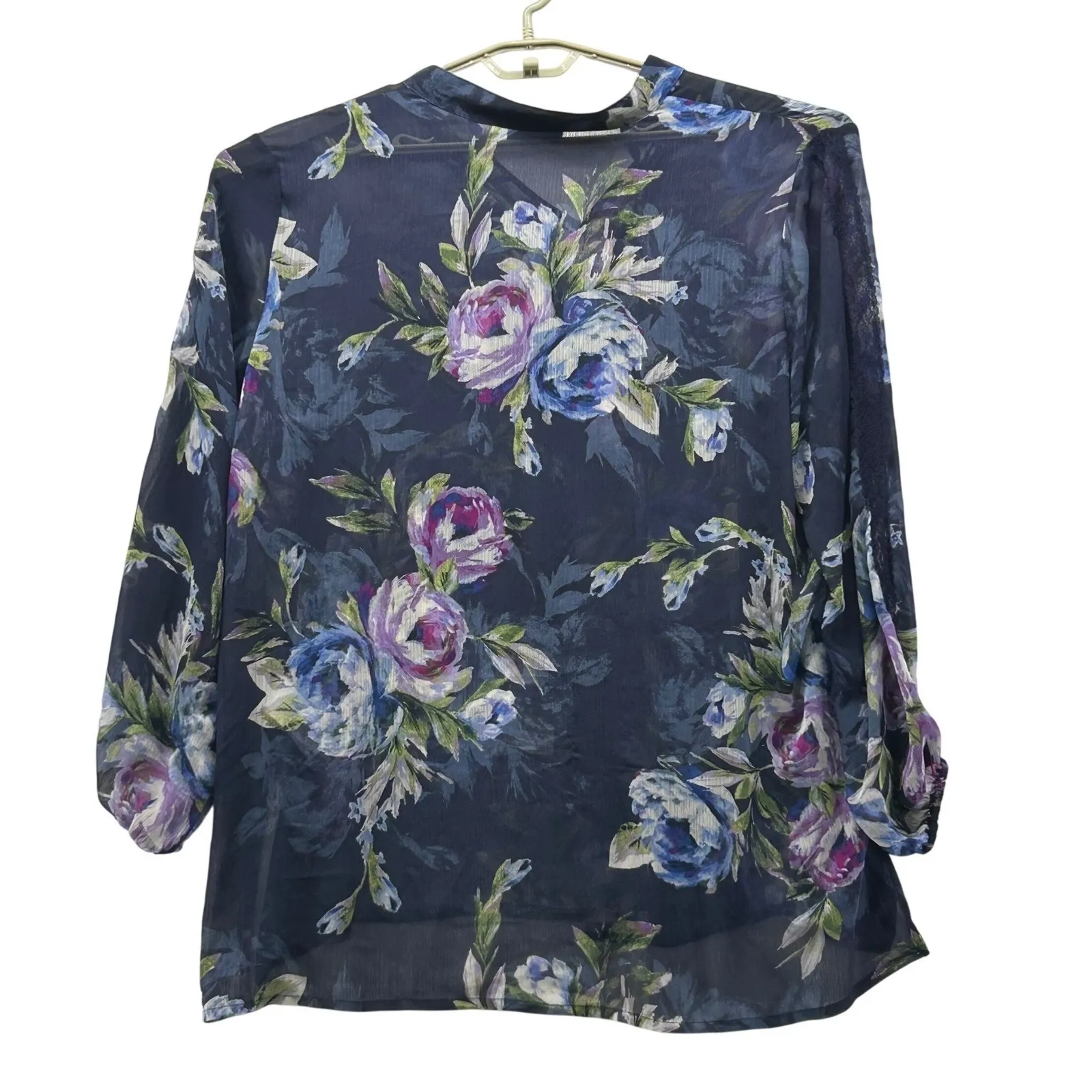 Susan Graver Fairy Top 2x Blue - Image 2