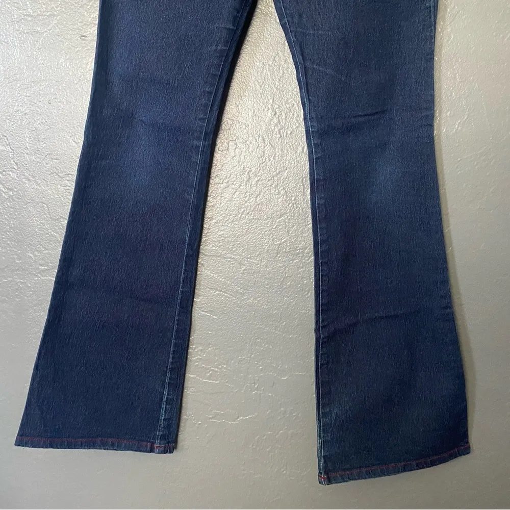 Lei Y2K Dark Blue Flared Jeans Size 1 - Image 2