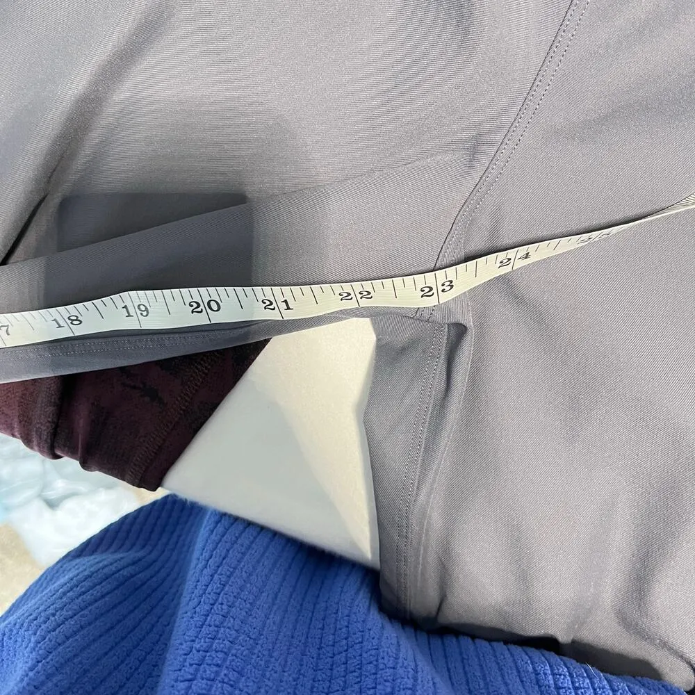 Lululemon Next Move Crop *23" in Nebula gray women’s size 10 - Image 2