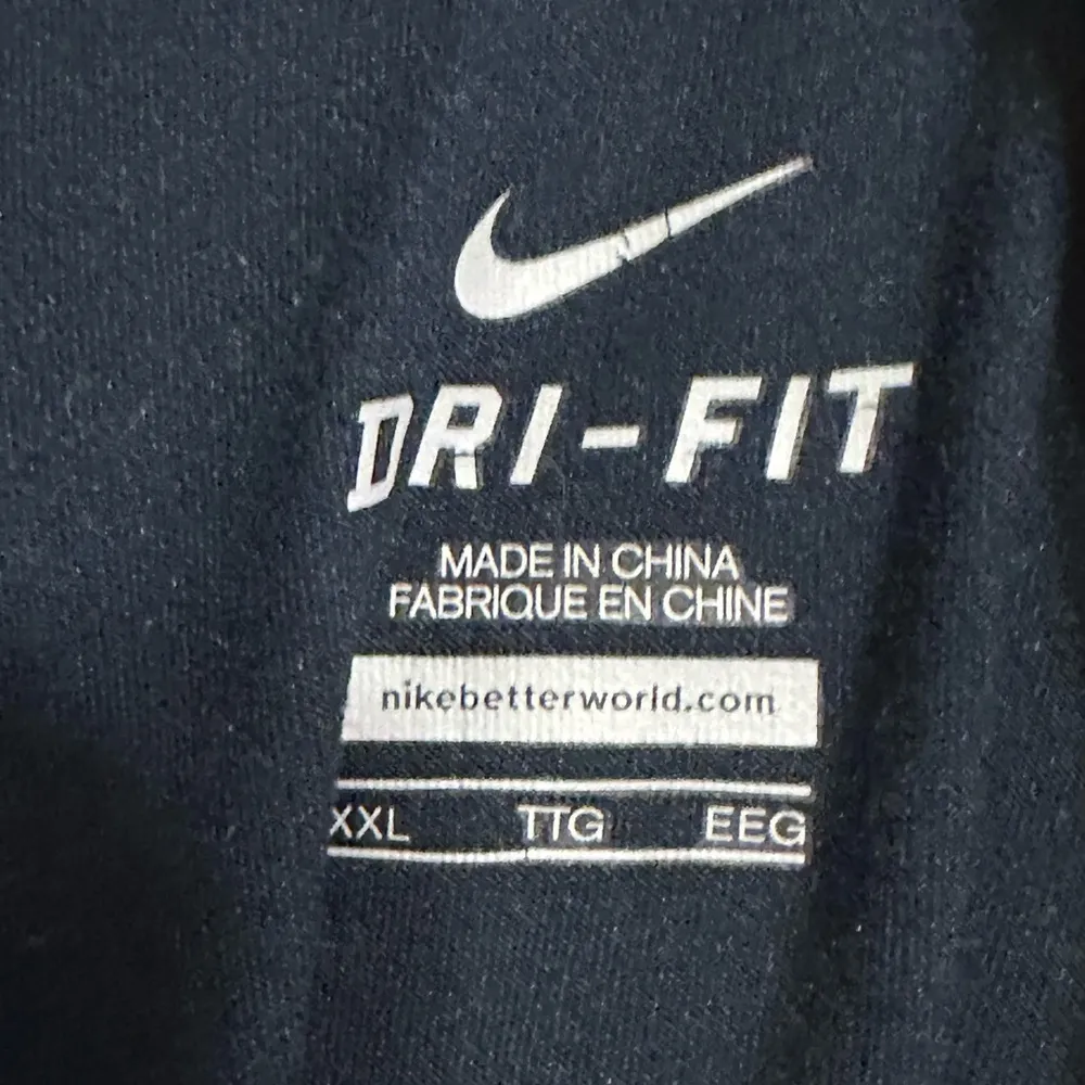 Nike Blue Dri Fit Comfortable Stylish quarter zip - Image 4