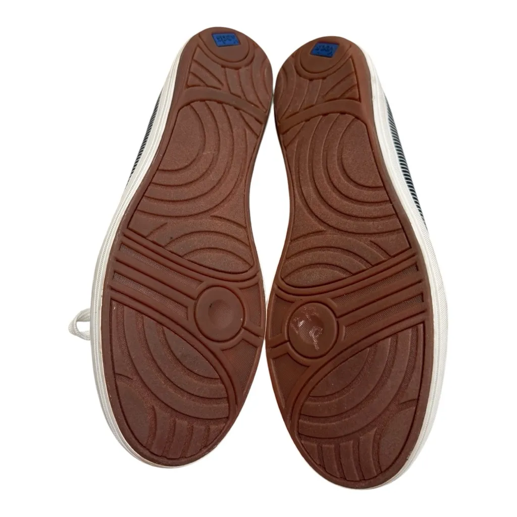 Keds Ortholite Striped Boat Shoes Women’s Size 7 Blue White Tan Sneakers - Image 6