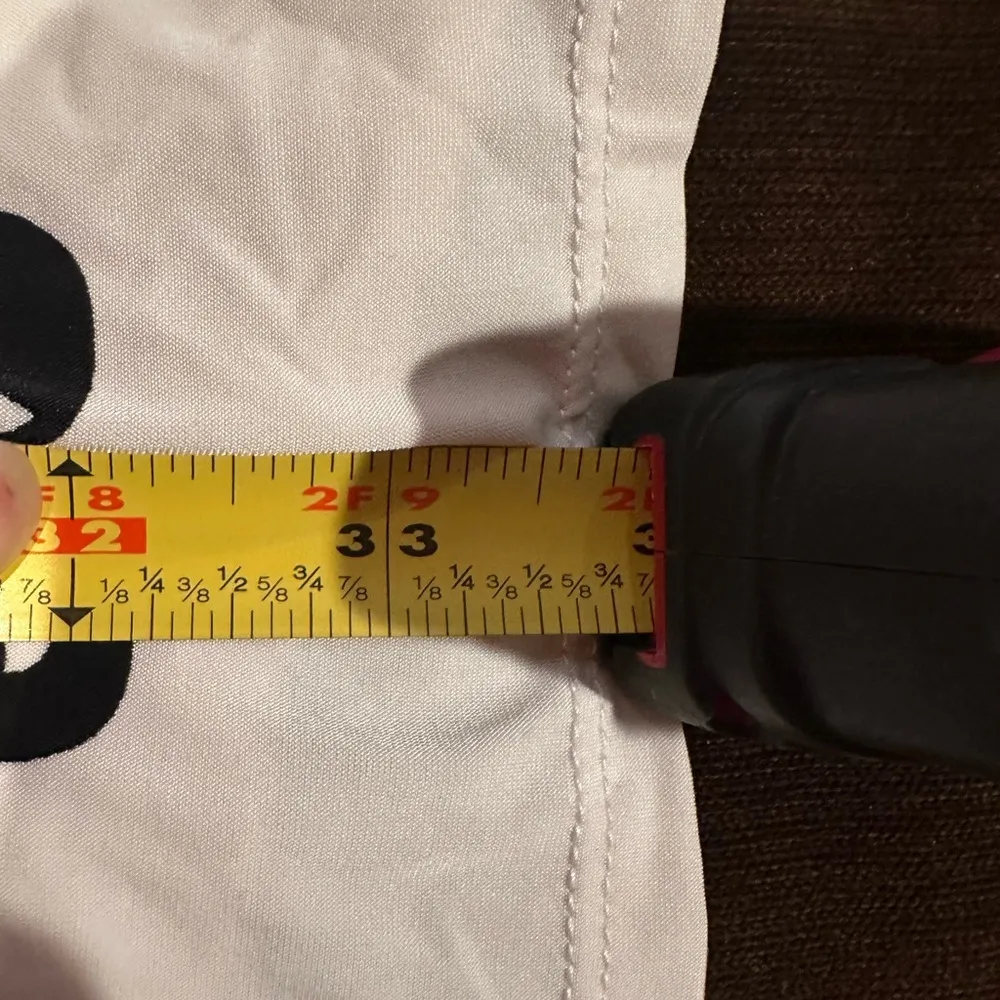 Linea Donatella Black & White Geometric Design with Lace Detail nightgown, Sz L. - Image 13