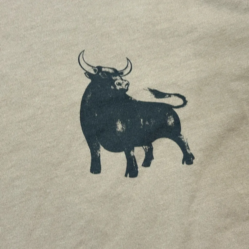 🐂 “Bull Shirt” Tee – The Bee & The Fox Brown Size L - Image 5