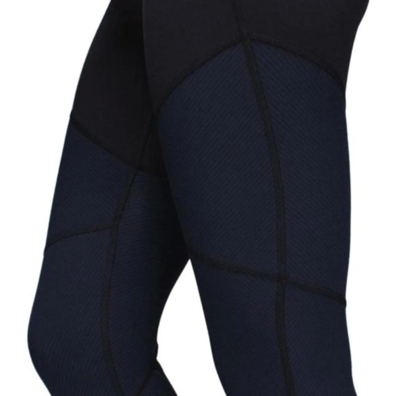 Lululemon Wunder Under Leggings Navy Black Stripe - Image 2