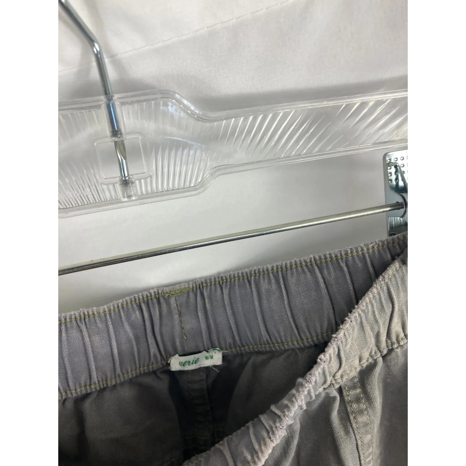 Aerie  Grey Distressed Burnout Jogger Pant Size Medium - Image 4