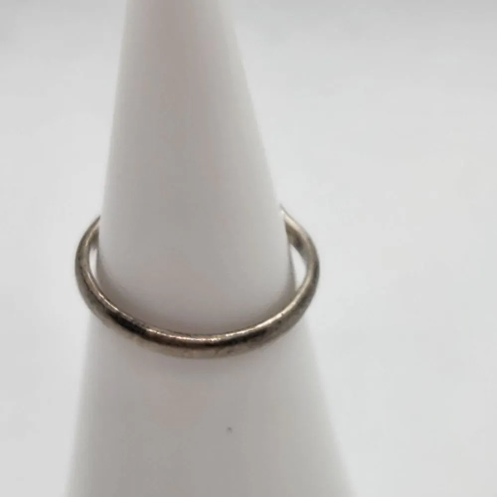 Vintage Southwestern Sterling Silver Turquoise & Coral Flower Ring (4.25) Red - Image 4