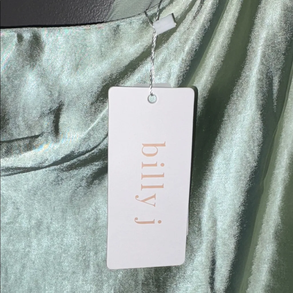 Victoria Maxi Dress Sage Green Size 12 - Image 2