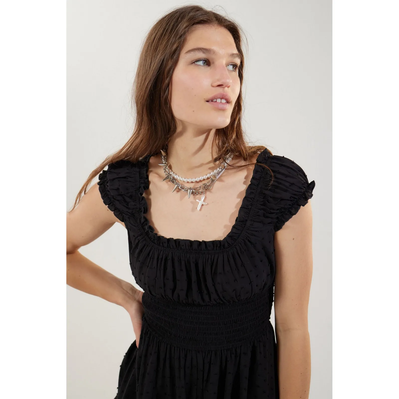 Princess Polly The Love Galore Black Romper - Image 3