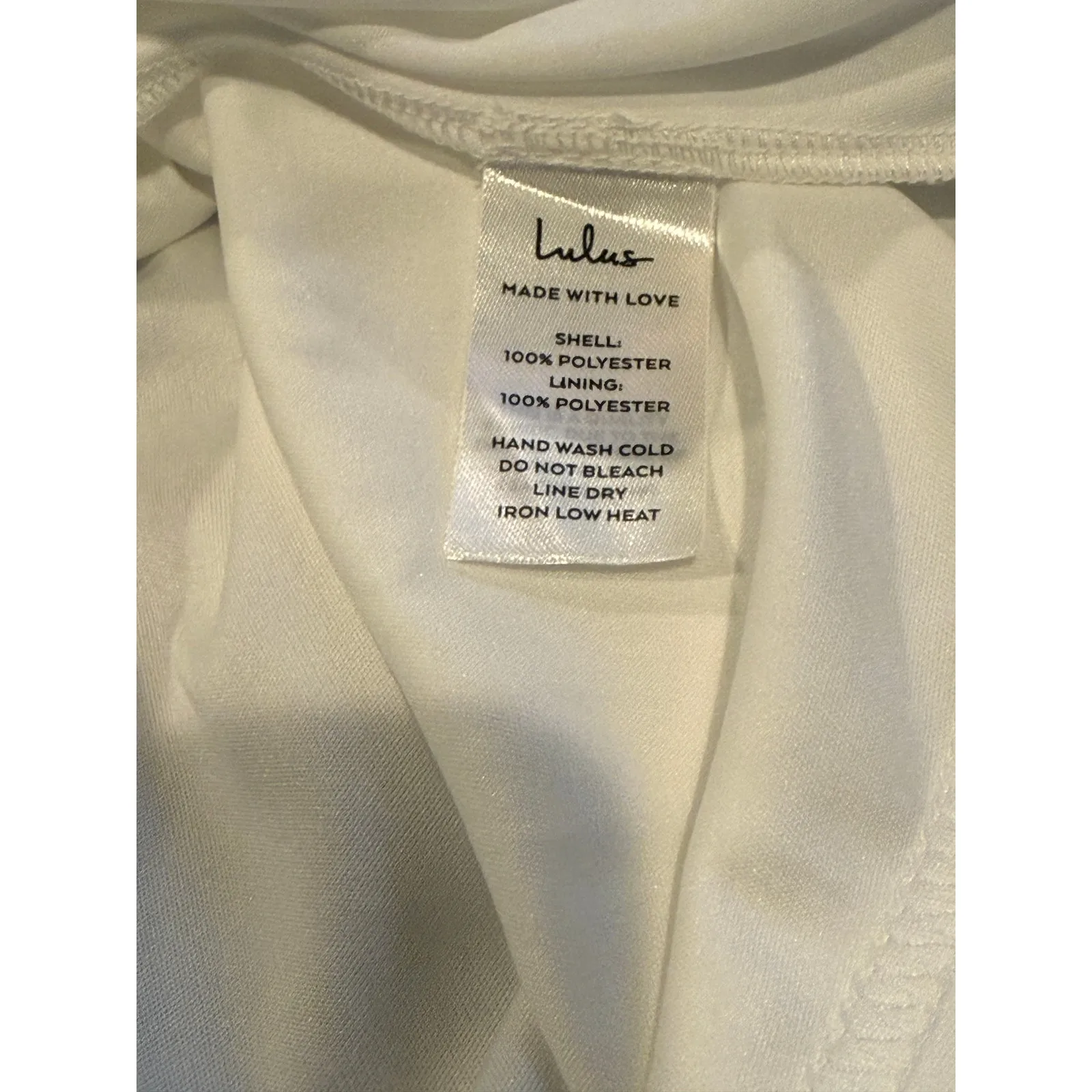 NWT Lulus Dreamy Celebration Sheer Tulle Bustier Swiss Dot Midi Dress S White - Image 11