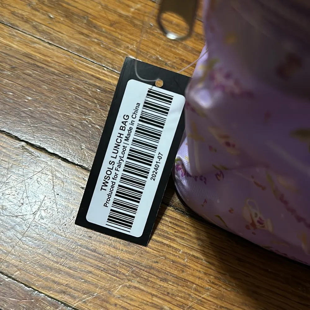 FairyLoot Insulated Lunch Bag, NWT Purple - Image 3