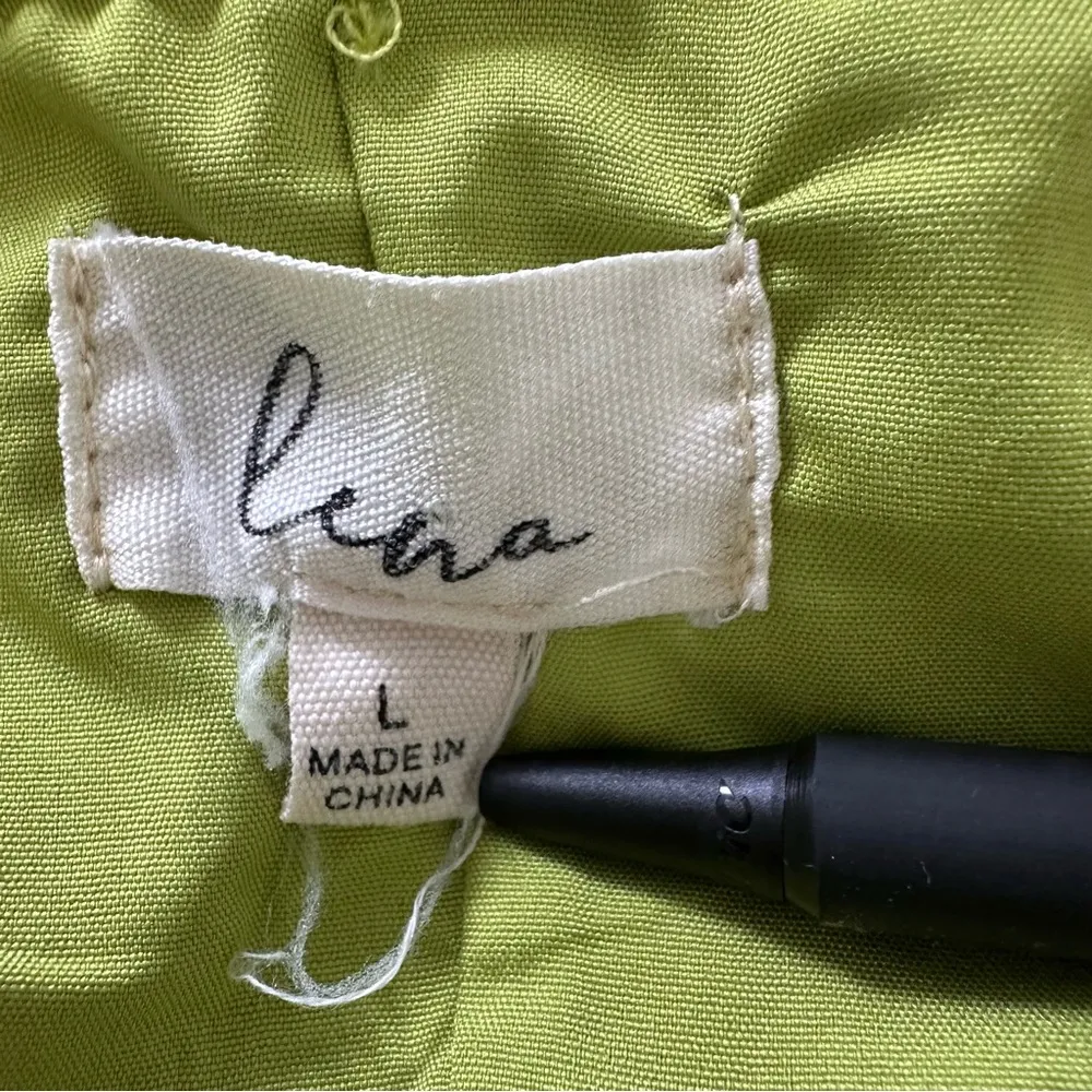 Lena x Revolve Women’s Green Strapless Mini Dress Size L Size L - Image 3