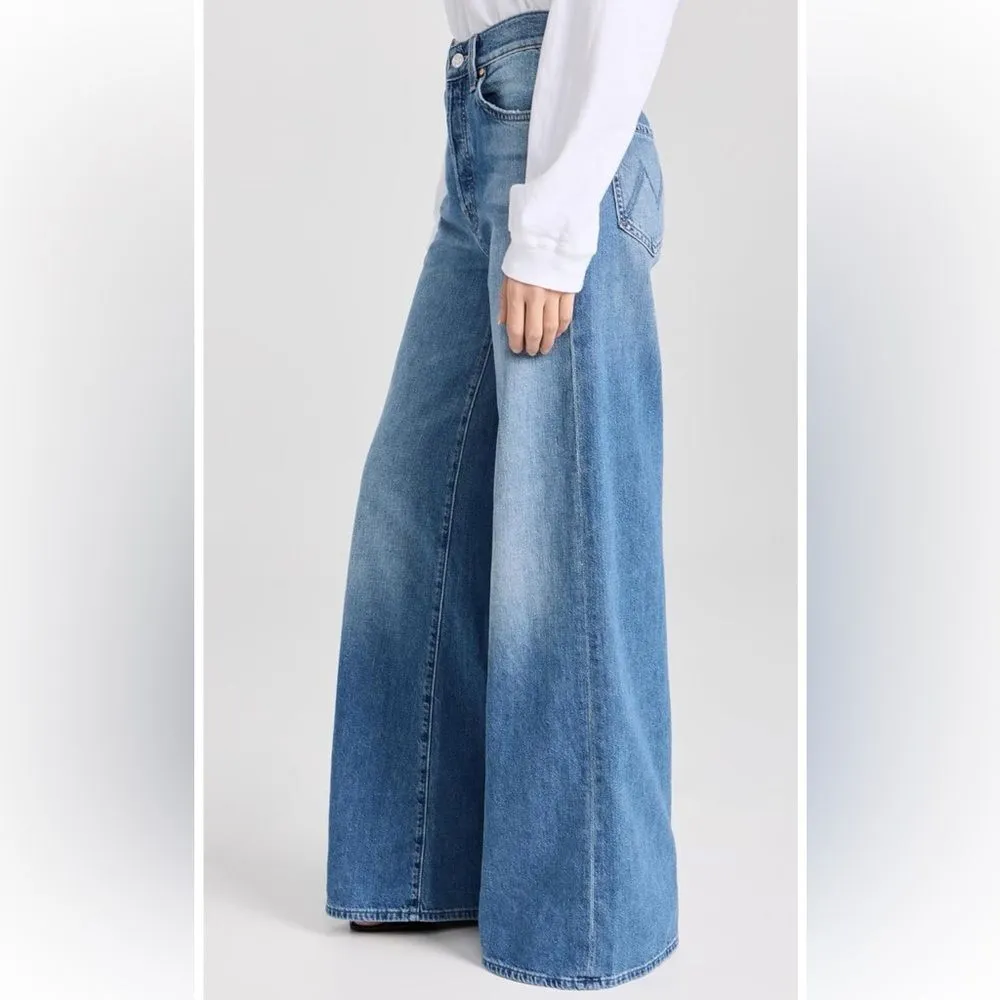 NWT MOTHER Women's The Roller Let’s Trip Wide - Image 3