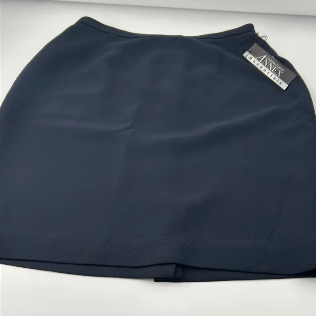 Akris Navy Mini Skirt - Image 5