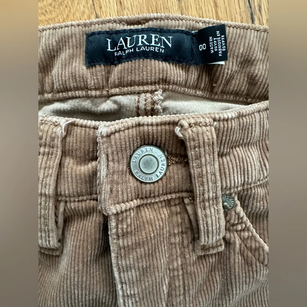 Ralph Lauren Women's Brown Corduroy Skinny Jeans - Image 2