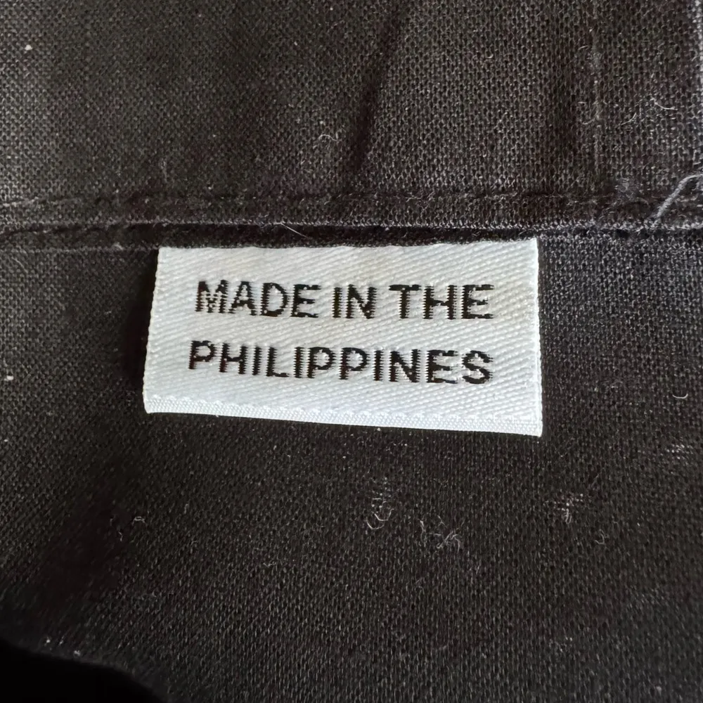 Vintage Indeed Black Beaded Straw Boho Oversized Basket Bag Made in Philippines Tan - Image 9