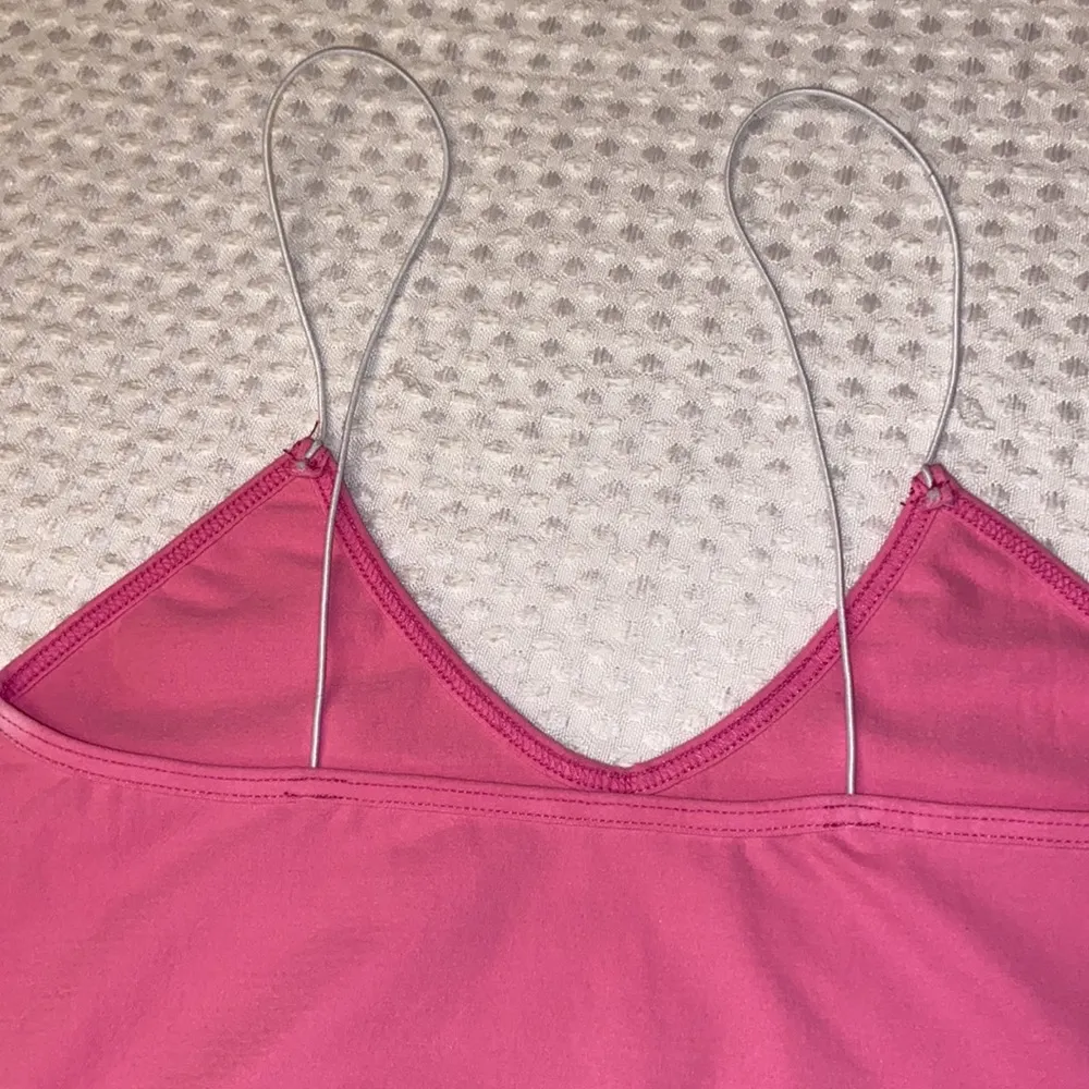 NEW! FREE PEOPLE INTIMATELY XS/S PINK Skinny Strap Seamless Brami Cami Bralette - Image 10