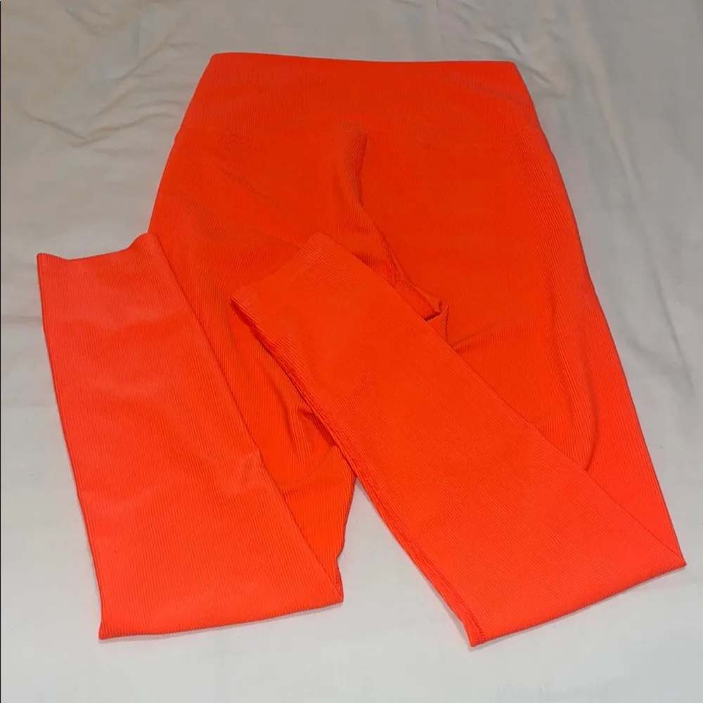 Neon Orange Leggings - Image 4