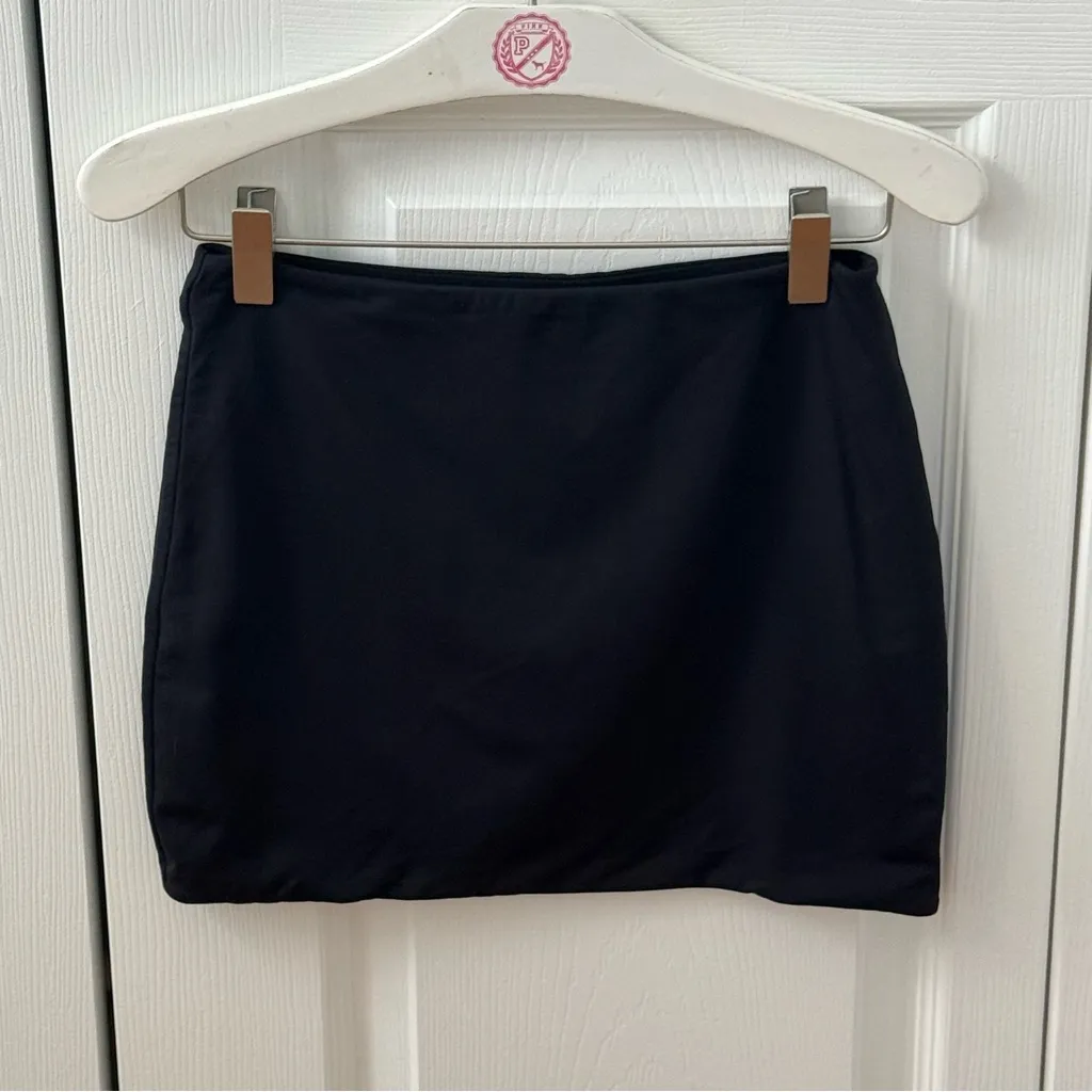 Aritzia Original Contour Enrich Second-skin Micro Tube Skirt with Built-in Thong - Image 2