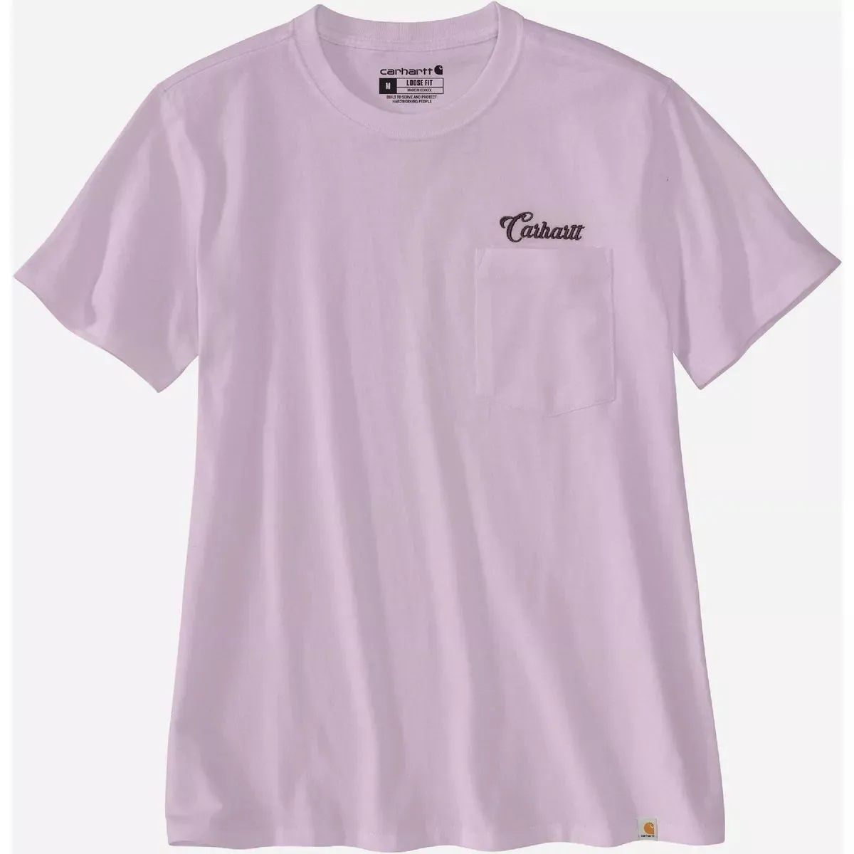 Carhartt Women's Size Medium Amethyst Fog T-Shirt Loose fit tee shirt - Image 2