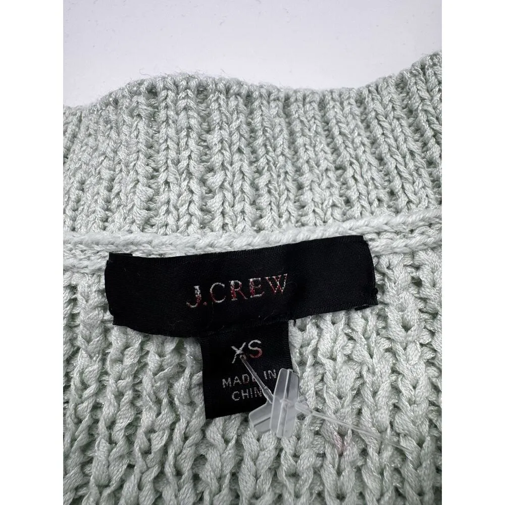 J. Crew Mint Green Sweater Tank Top Women’s Size XS Stretchy - Image 7