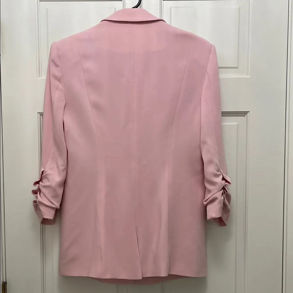 cinq a sept Khloe Baby Pink Blazer - Image 12