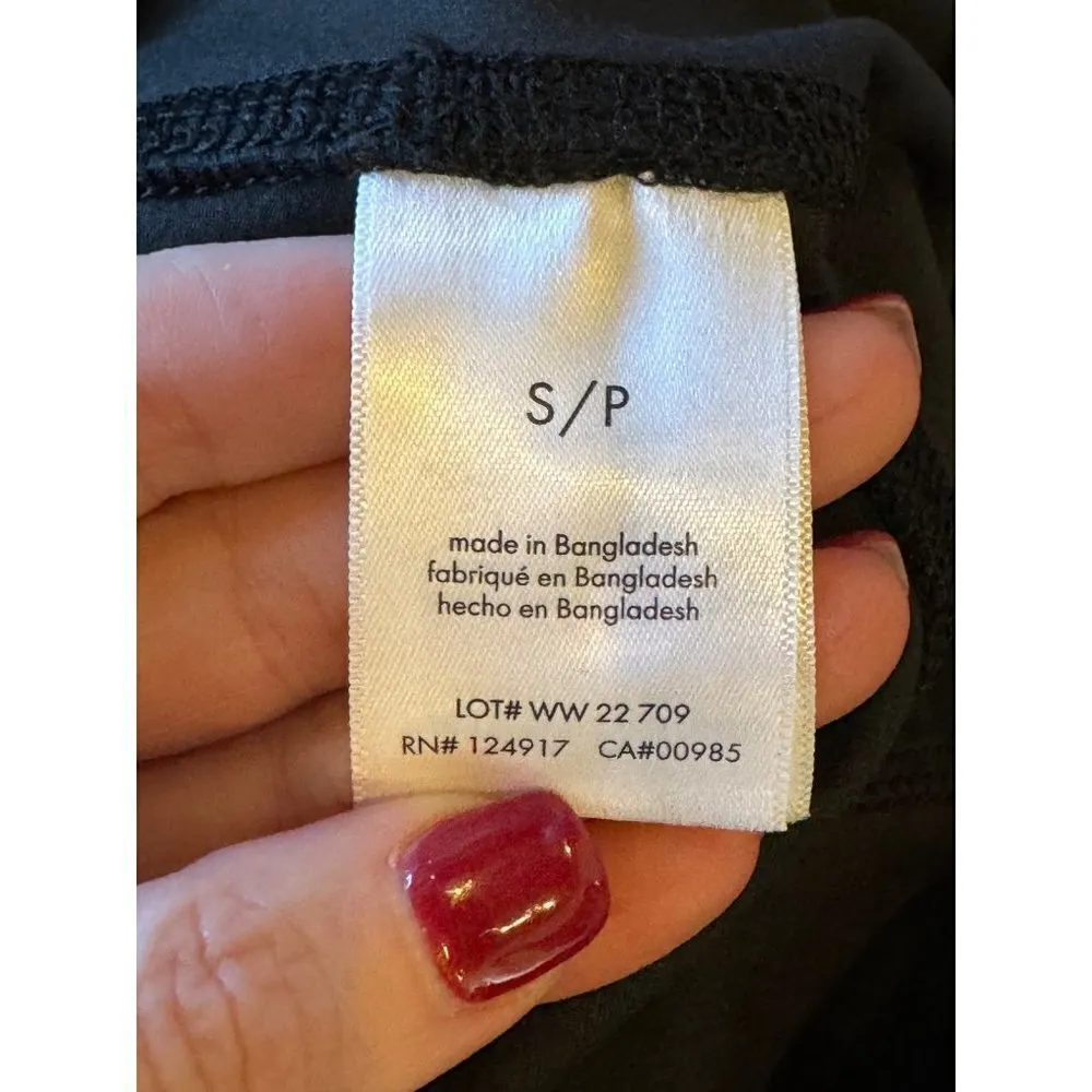 WEWOREWHAT Black Lace‎ Up Biker High Rise Athletic Shorts Size S NWT - Image 8