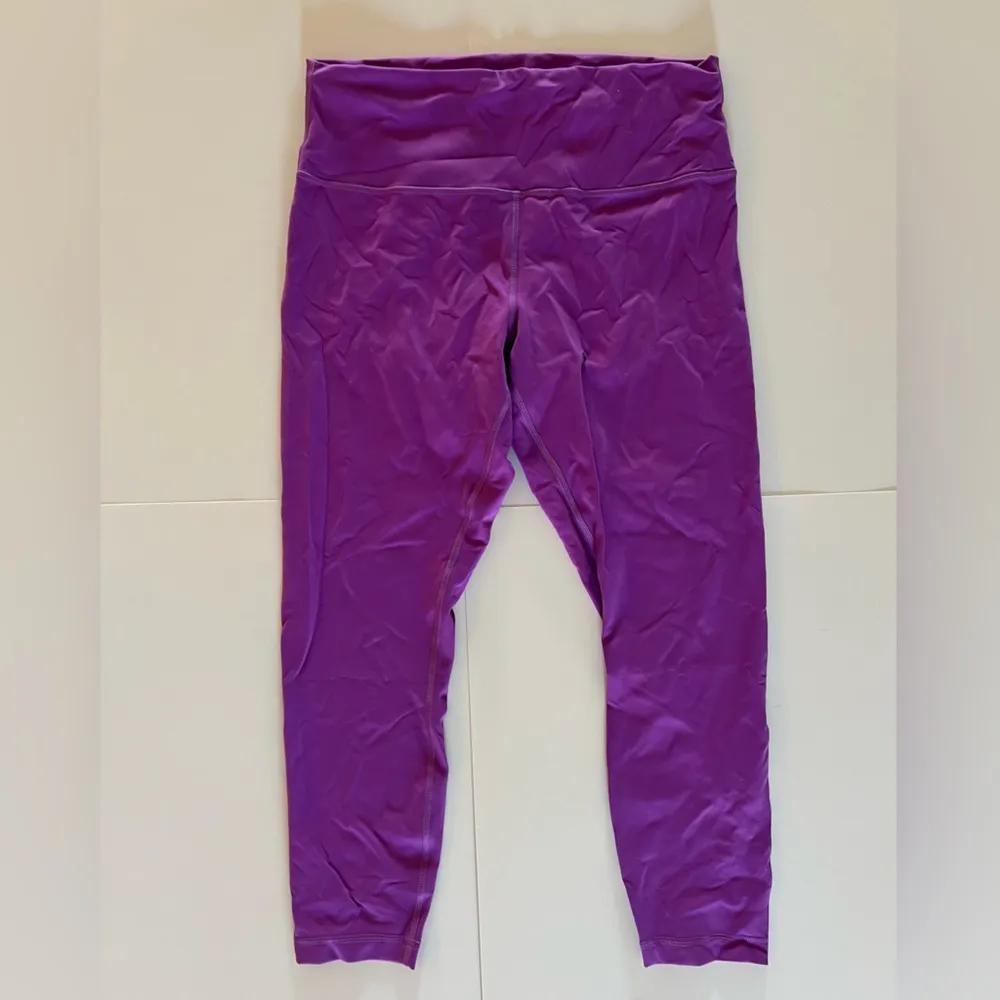 Lululemon Wunder Train High Rise Tight Moonlit Magenta Women’s Leggings Size 14 - Image 5
