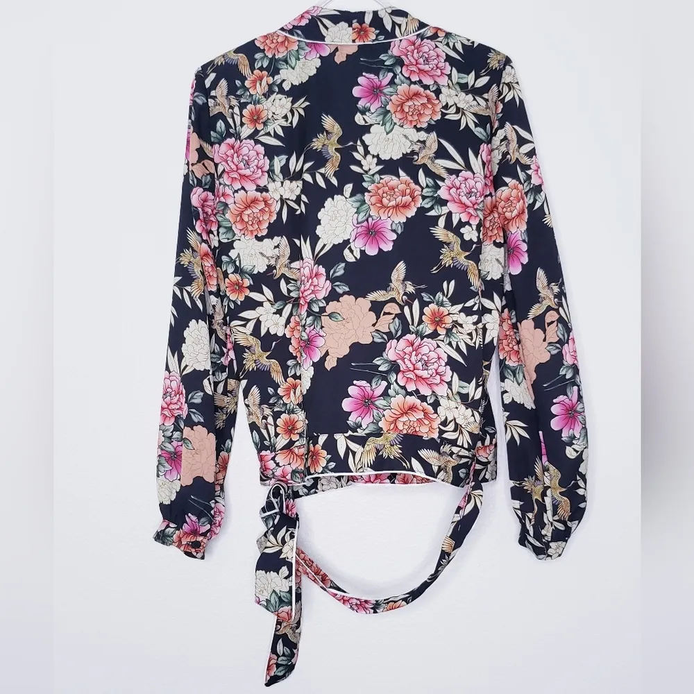 Venus  Wrap Long Sleeve Top - Image 4