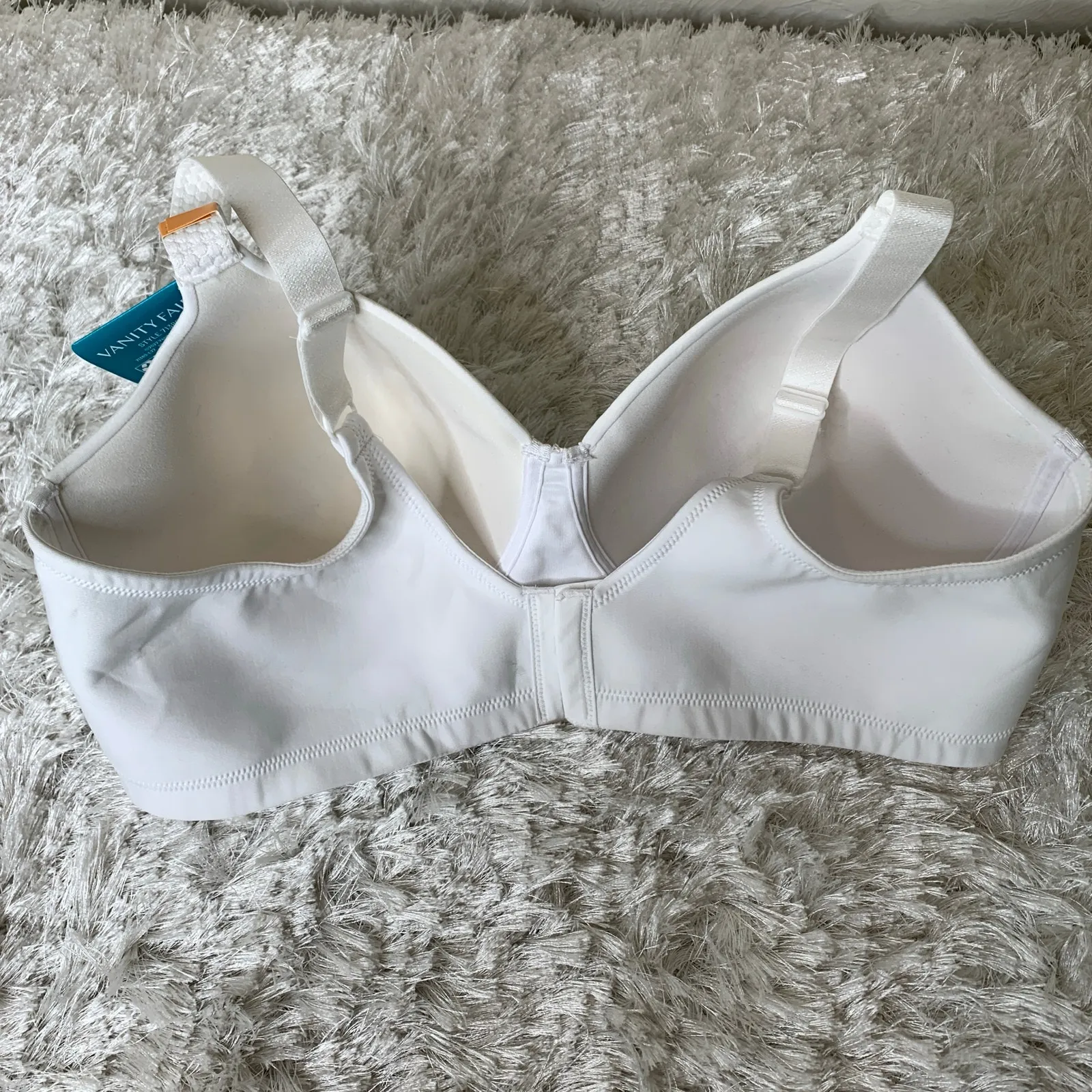 Vanity Fair NWT Style 71380 Beauty Back Bra Sz 42DD White - Image 7