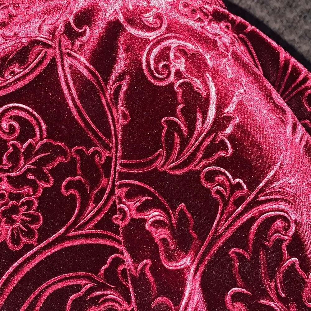 Forever 21 Red Velvet skirt - Image 3