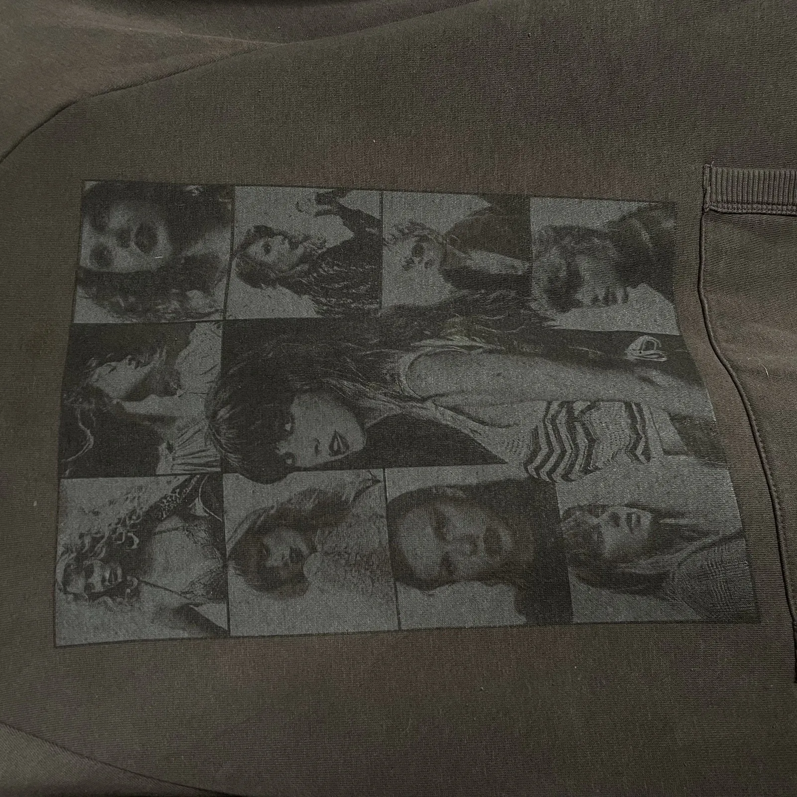 Taylor Swift The Eras Tour Black Hoodie Medium Sleeve Print 2023 Concert Merch - Image 2