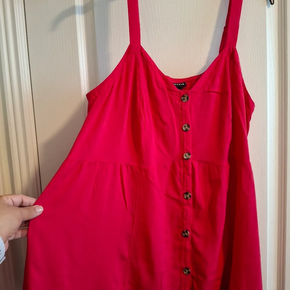 Torrid Sz 2 Women's Pink Button-Down Top - Image 4