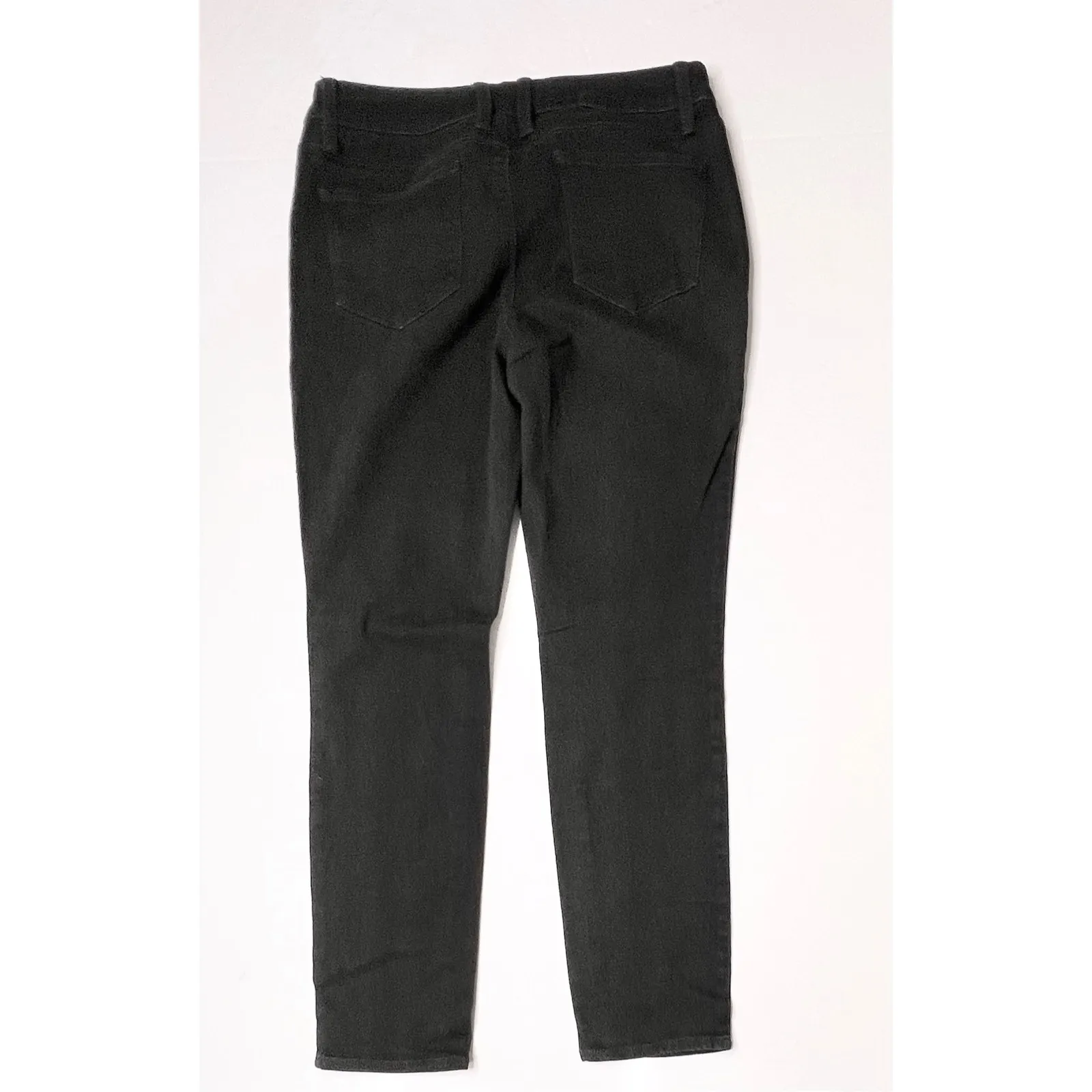 No Boundaries‎ Juniors Stretch Mid Rise Skinny Black Jeans 13 Goth Punk Casual - Image 8