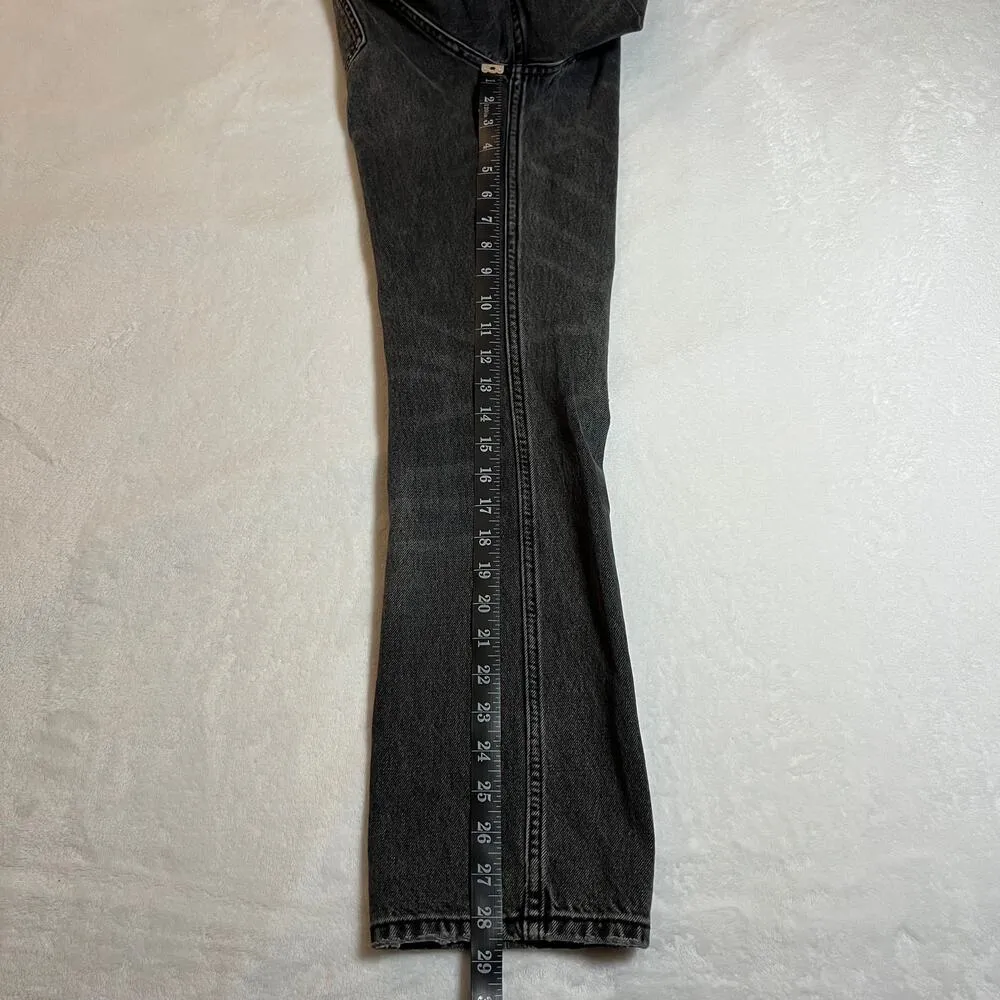 Zara Mid Rise Straight Leg Jeans Size 2 Casual Y2K Cotton Grunge 90s 2000s - Image 10