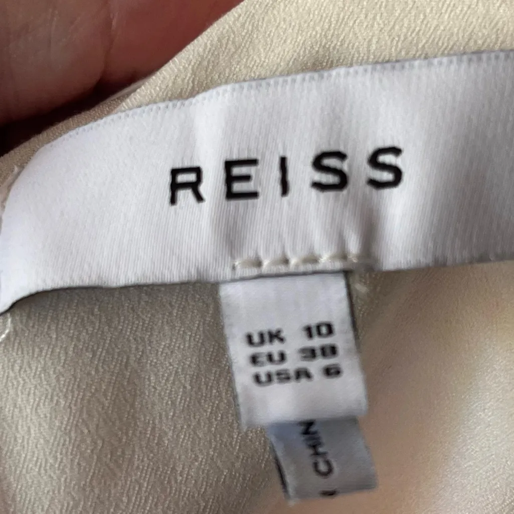 REISS NEW Riana Color Block Bodycon midi mini Dress Size 6 Woman’s - Image 8