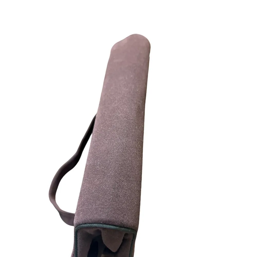 Vintage Virginia Art Slip Cover Purse Handbag Shoulder Bag Brass Lock MCM Brown - Image 2