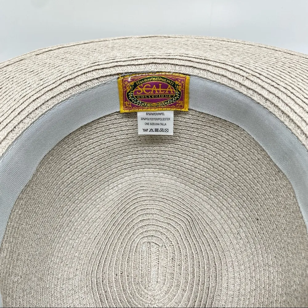 Scala Women's Paper Braid Fedora Hat - Image 11