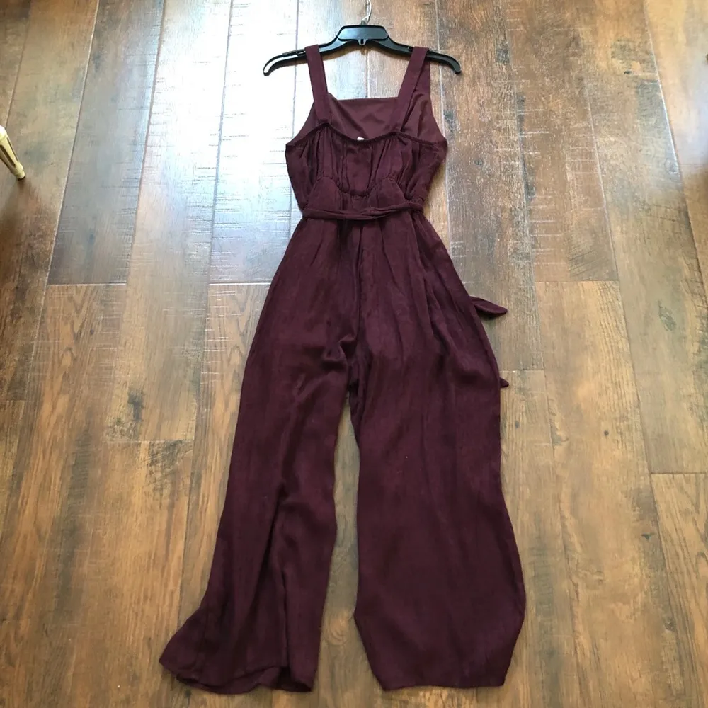 XHILARATION burgundy one piece romper - Image 7