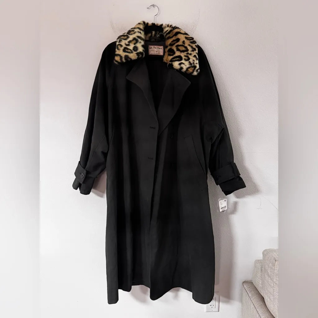 NWT Free People X REVOLVE Need It Trench XS Black - Image 2