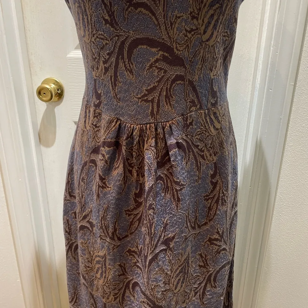 COPY - Peruvian Connection | Al Fresco Pinafore Periwinkle Dress Sz Medium M - Image 5