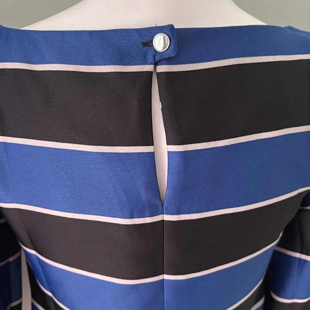 BR striped boat neck dressy office top XXS petite - Image 7