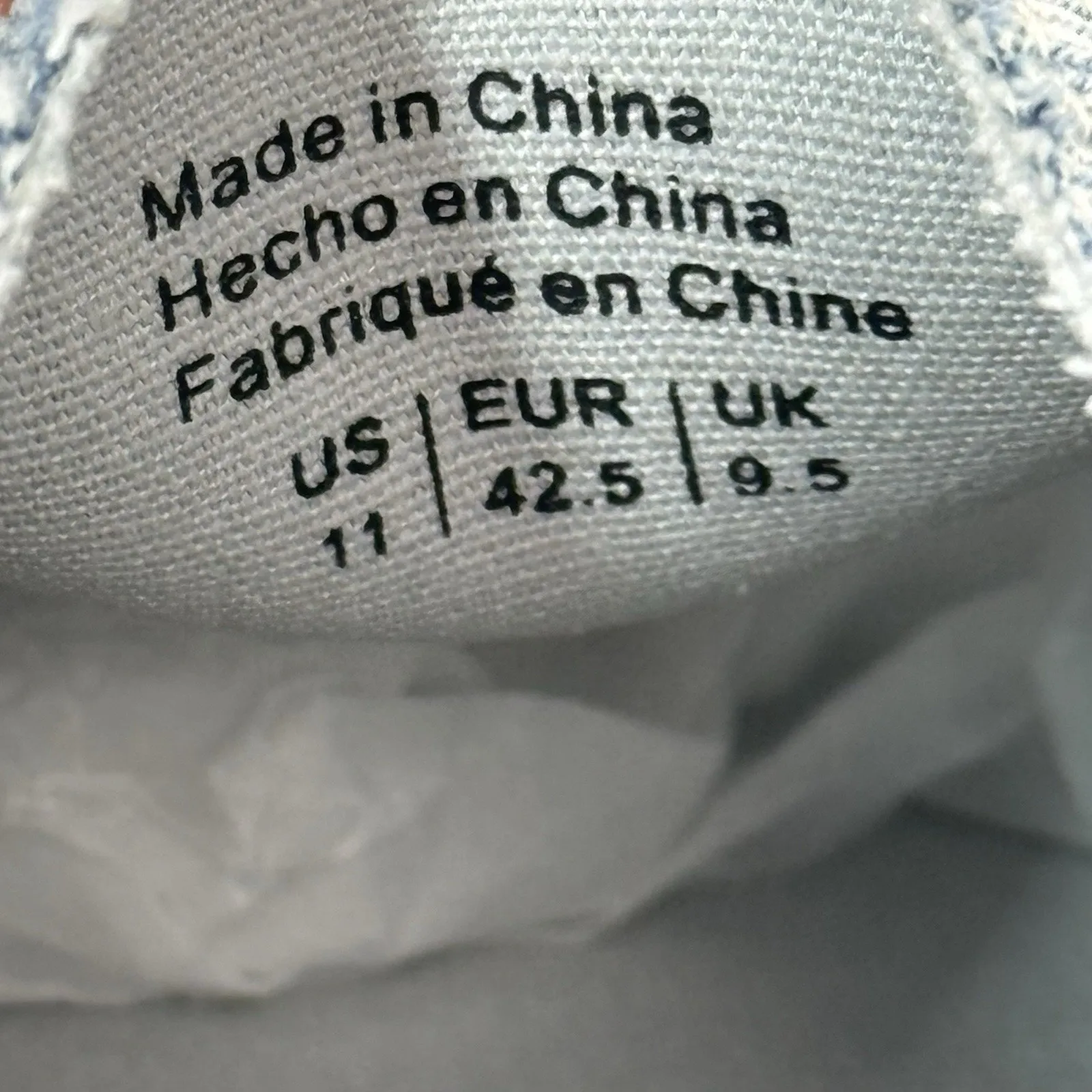 Roxy  Squad Light Blue Wo’s Size 11 - Image 9