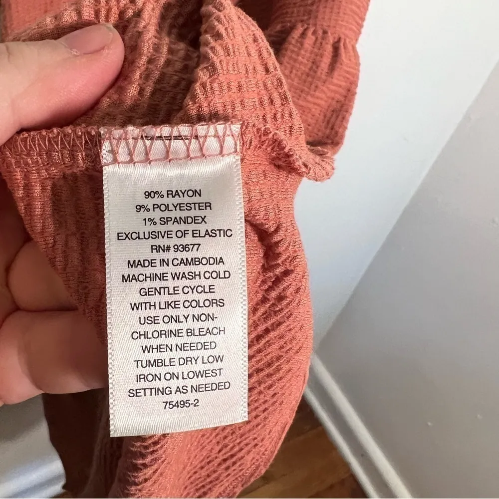 Arizona Jean Co. Sleeveless Dress Pink Orange - Image 12