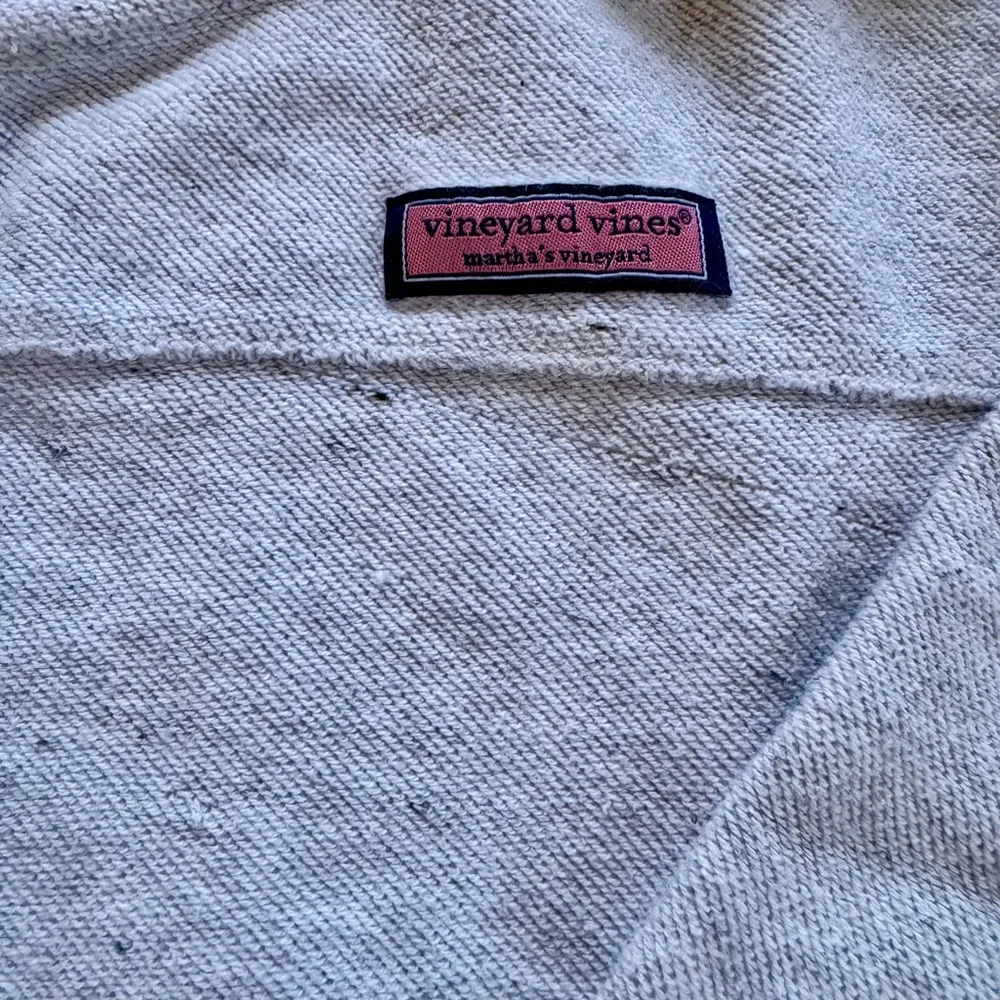 Vineyard Vines Eyelet Shep Shirt.
Full Zip French Terry. Stand - Image 3