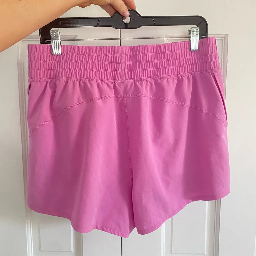 90 Degree By Reflex Pink Athletic Shorts Size XL - Image 3